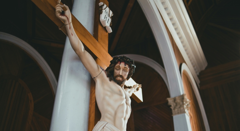 Jzus meghal a kereszten