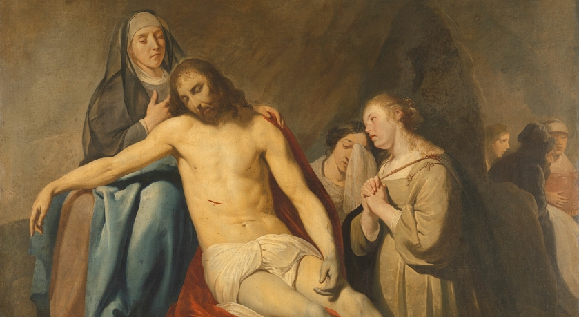 Jzus vigasztalja a sirnkoz asszonyokat